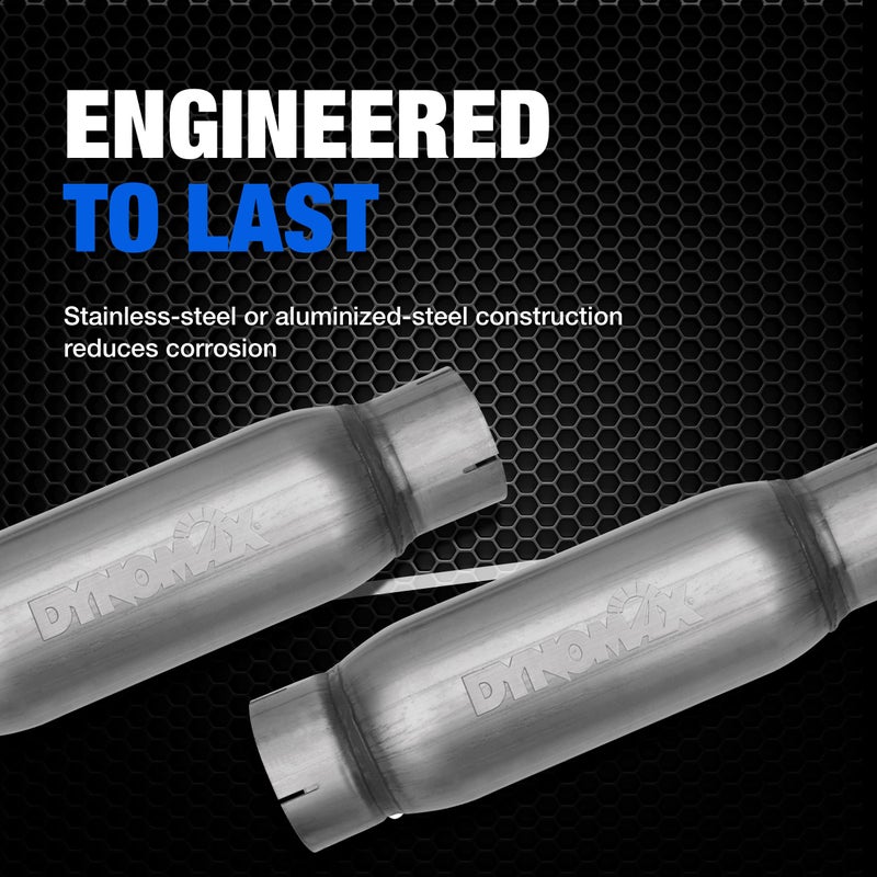 Dynomax Race Bullet 24222 Exhaust Resonator - Image 4
